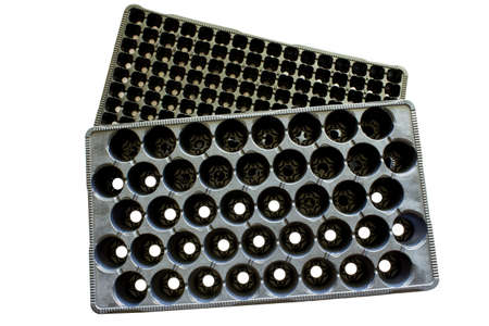 form for seedlings の写真素材