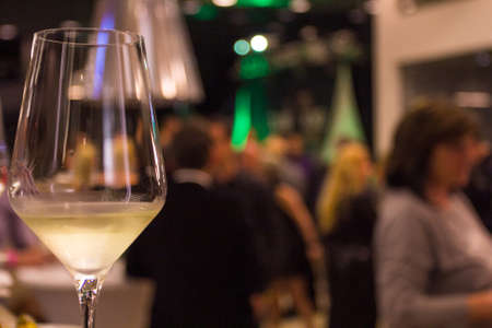 Glass of wineのeditorial素材