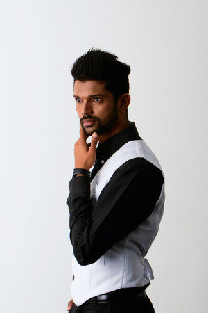 Semi Formal Waistcoat Shirt 12の写真素材