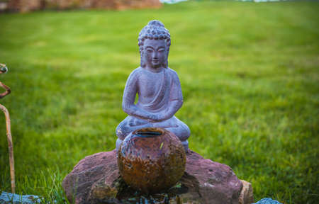 simulation of buddhaの写真素材