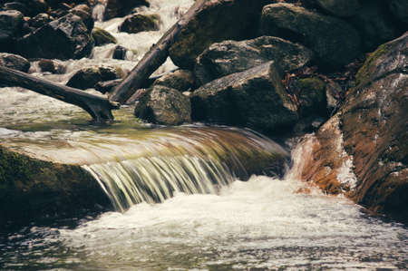 Clear Water Stream river in mountains Landscape scenic view ecology conceptの写真素材