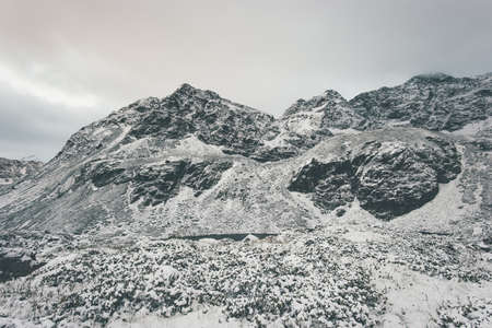 Rocky Mountains Landscape winter Travel serene scenic view snowy weather
の写真素材