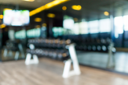 Fitness gym blurred abstract backgroundの写真素材
