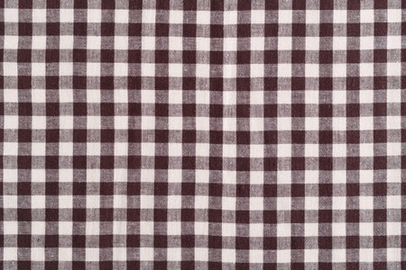 Plaid tablecloth texture and background
