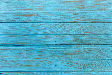 Blue old wood texture backgroundの写真素材
