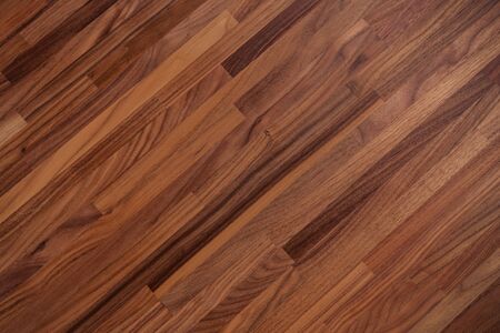 Walnut wood table texture backgroundの写真素材