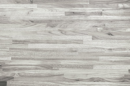 Walnut wood table texture and background in grayの写真素材