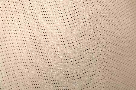 close-up white perforated leather car seat. Skin textureの写真素材