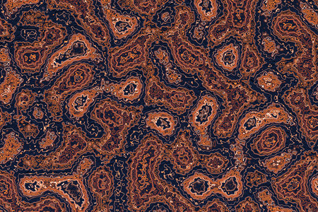 Beautiful brown texture vector design 3d illustration. Abstract chaotic pop art   surface  pattern.