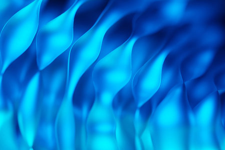 Abstract surface background with various multicolored wireframe lines. 3D rendering