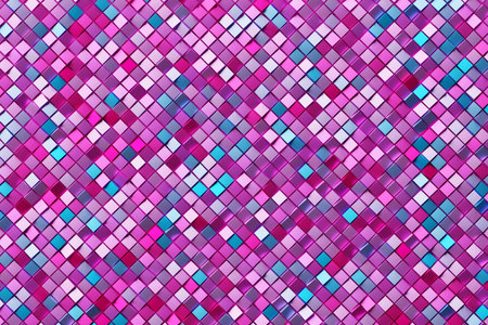 3d illustration of set of colorful squares, pattern. Geometry backgroundの写真素材