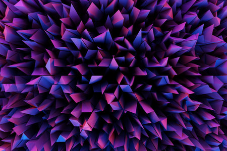 3D rendering.Minimalistic pattern of simple shapes. Bright creative symmetrical texture