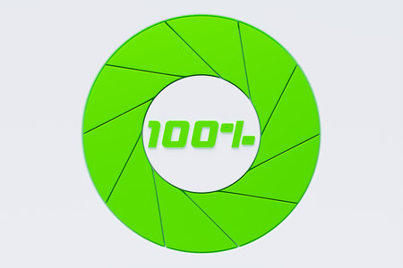 The crisis level measuring device icon. . Infographic gauge element, 3d illustration