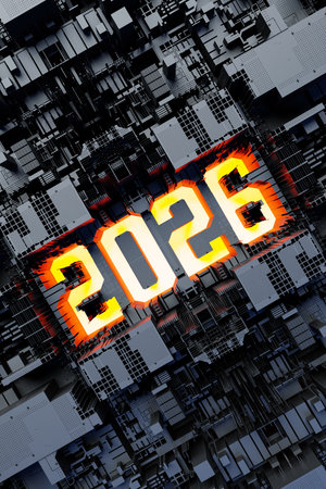 3D abstract geometric tech pattern with a futuristic theme, featuring a tech-themed postcard. Grunge textured wallpaper with a repeating geometric background suitable for sports textiles and clothing designの写真素材