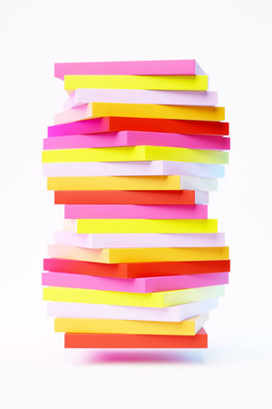 3d illustration of a classic abstract colorful background with lines. Modern graphic texture....