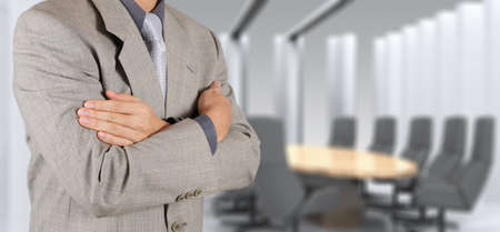 businessman hand drawing a pie chart and 3d graphの写真素材