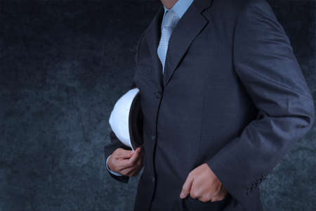 smart business engineer on texture backgroundの写真素材