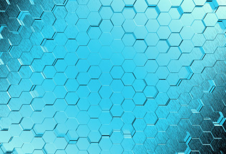 Abstract metal molecules medical backgroundの写真素材