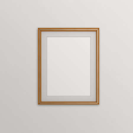 blank modern 3d frame on texture background as conceptの写真素材