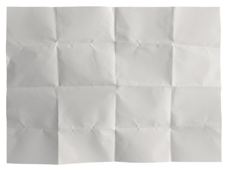 white crumpled paper background texture