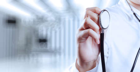 success smart medical doctor working with operating room as conceptの写真素材
