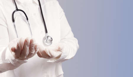 success smart medical doctor working with operating room as conceptの写真素材
