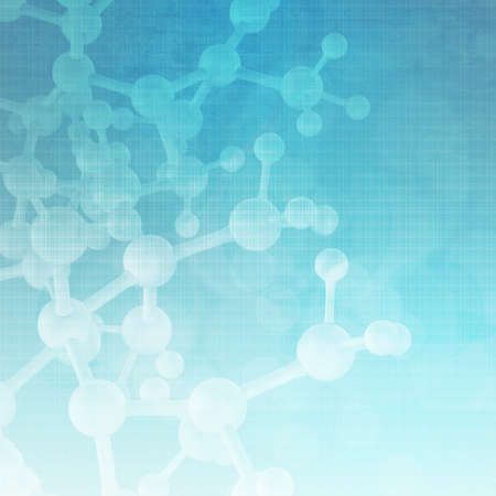 Abstract metal molecules medical backgroundの写真素材