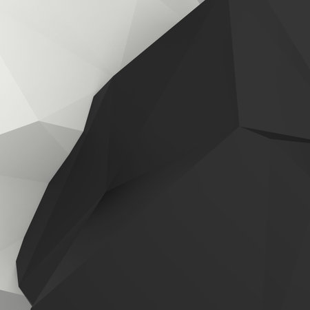 Abstract low poly geometric backgroundの写真素材