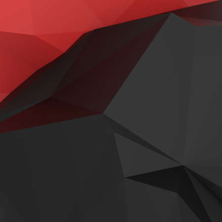 Abstract low poly geometric backgroundの写真素材