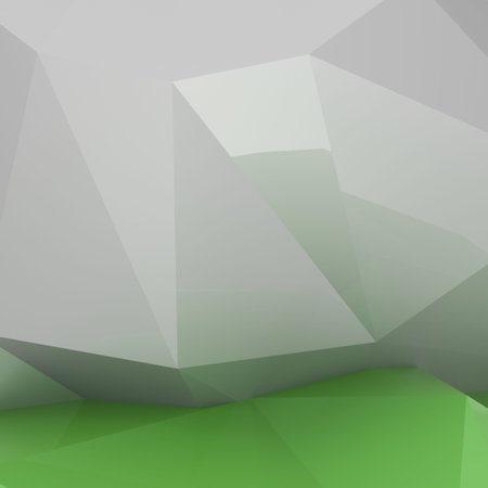 Abstract low poly geometric backgroundの写真素材