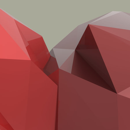Abstract low poly geometric backgroundの写真素材