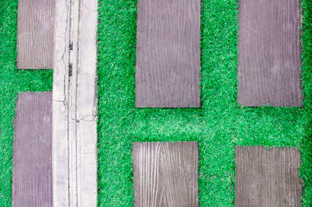 Grass and Wood patternsの写真素材