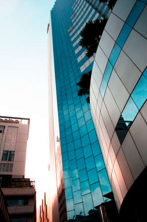 skyscraper tall buildingの写真素材