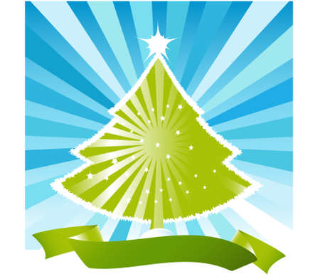 Vector Christmas Tree Designのイラスト素材