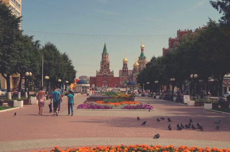 Park of Culture. Yoshkar-Ola 2018