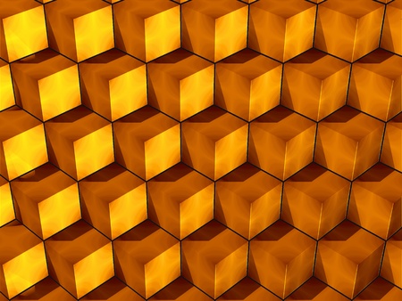 Abstract background with diamond-shaped figures in bright colorsの写真素材