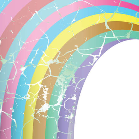 Background in retro style with colorful stripes oldのイラスト素材