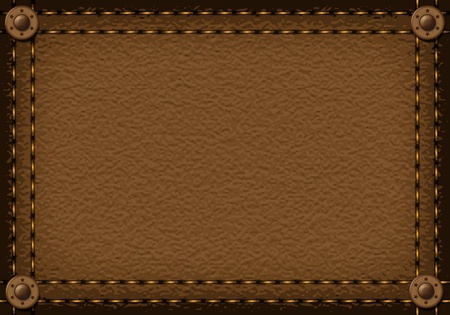 Leather background with rivets for your designのイラスト素材