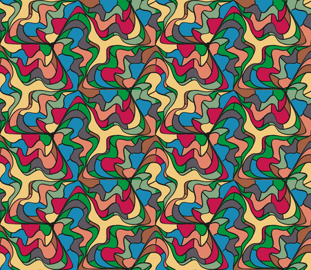 Abstract seamless multicolored paintedのイラスト素材