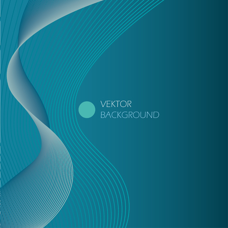 Colorful smooth twist light lines vector background. Eps 10.のイラスト素材