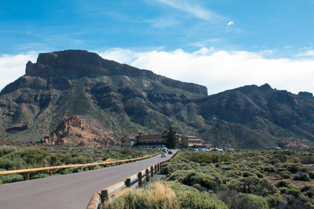 Landscape of Teide National Park, Tenerife, Canary Island, Spainの写真素材