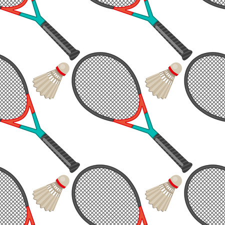 Seamless sport equipment pattern background. Active lifestyle illustration.のイラスト素材