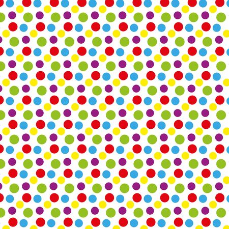 Holiday scrap card with polka dot and frameのイラスト素材