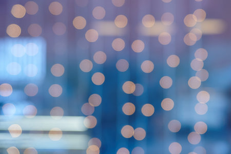 Abstract lights on background