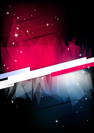 Vertical music background with stars and place for text   のイラスト素材