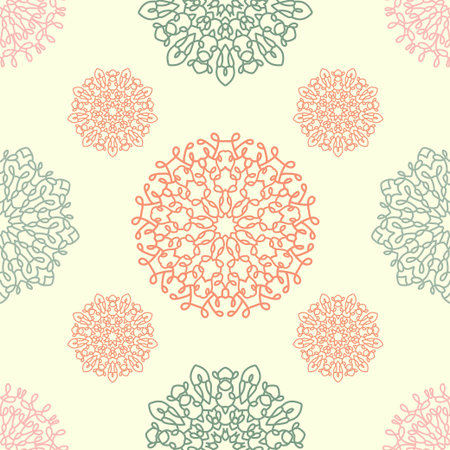 Perfect graphical seamless pattern.