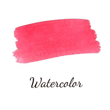 Abstract watercolor brush strokes painted background. Texture paper. Vector illustration.のイラスト素材