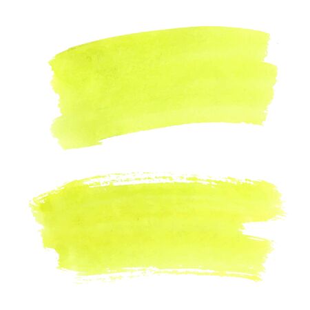 Abstract watercolor brush strokes painted background. Texture paper. Vector illustration.のイラスト素材
