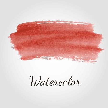 Abstract watercolor brush strokes painted background. Texture paper. Vector illustration.のイラスト素材