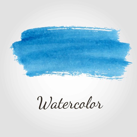 Abstract watercolor brush strokes painted background. Texture paper. Vector illustration.のイラスト素材